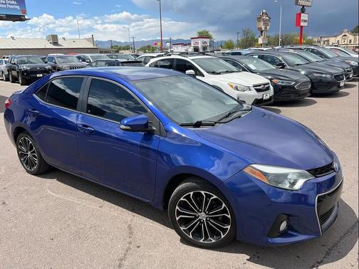 Blue Crush Metallic 2016 Toyota Corolla S Plus