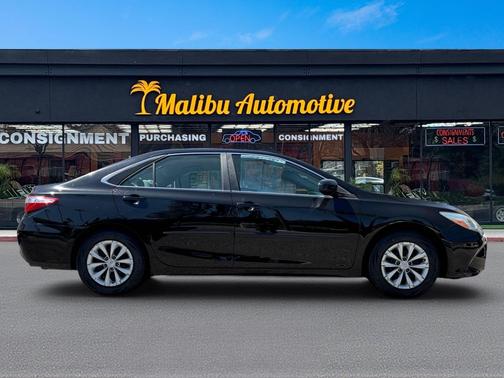 BLACK 2016 Toyota Camry LE