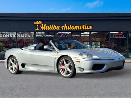SILVER 2001 Ferrari 360 Spider F1