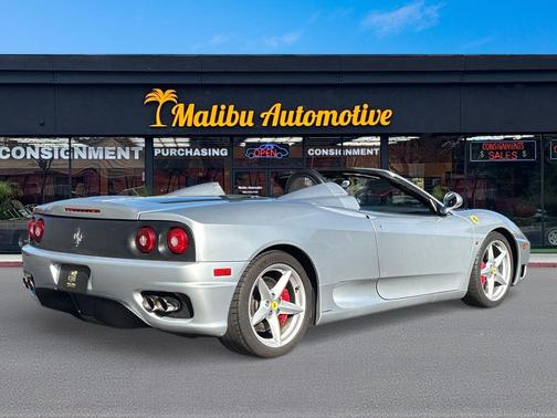 SILVER 2001 Ferrari 360 Spider F1