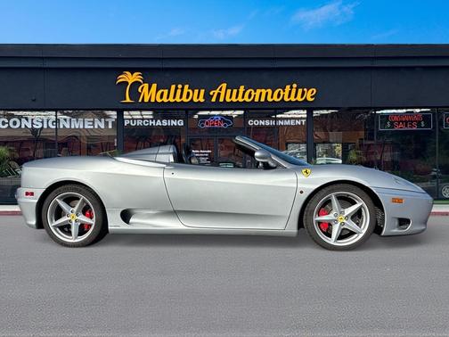 SILVER 2001 Ferrari 360 Spider F1