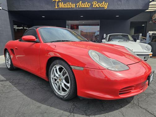 RED 2004 Porsche Boxster CABRIOLET 2D