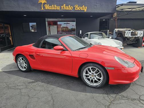 RED 2004 Porsche Boxster CABRIOLET 2D