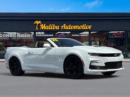 Summit White 2023 Chevrolet Camaro 1SS