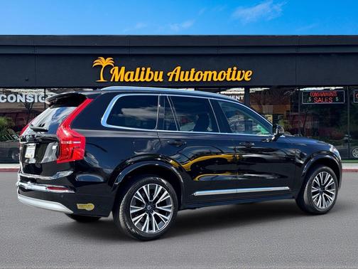 Onyx Black Metallic 2022 Volvo XC90 Recharge Plug-In Hybrid T8 Inscription Expression 6 Passenger