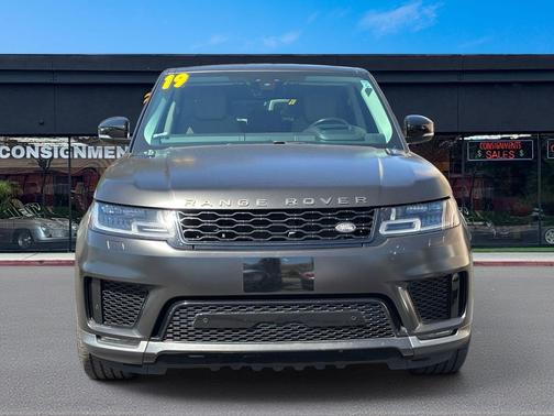 BLACK 2019 Land Rover Range Rover Sport SE