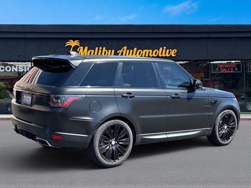 BLACK 2019 Land Rover Range Rover Sport SE