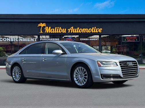 SILVER 2015 Audi A8 L 3.0T