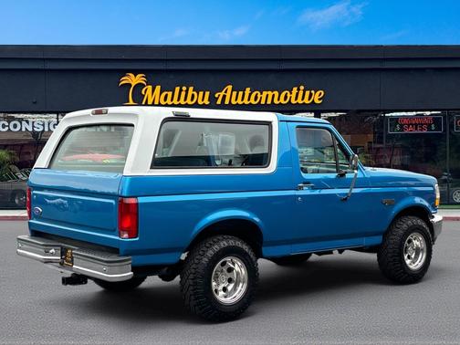 BLUE 1995 Ford Bronco SPORT UTILITY 2D