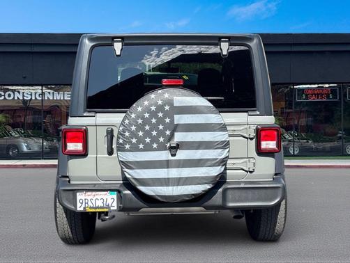 GRAY 2022 Jeep Wrangler Sport S