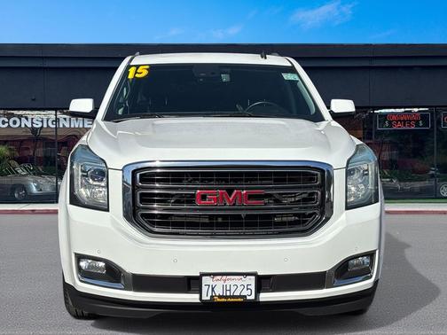 WHITE 2015 GMC Yukon SLT