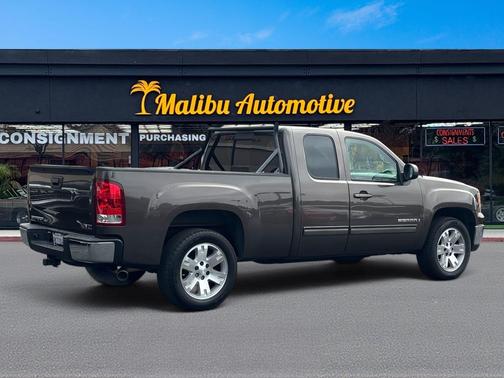BEIGE 2007 GMC Sierra 1500 SLT Extended Cab