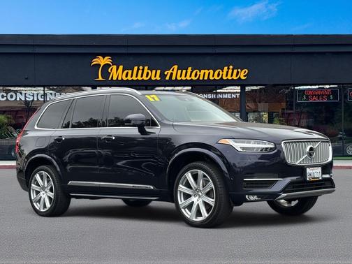 Magic Blue Metallic 2017 Volvo XC90 T6 Inscription