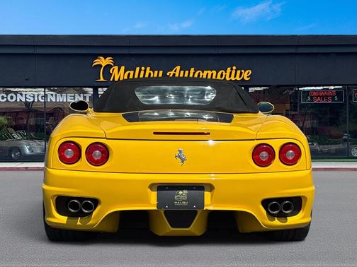 YELLOW 2001 Ferrari 360 Spider F1