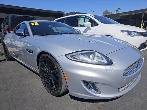 Rhodium Silver 2013 Jaguar XK Base