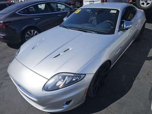 Rhodium Silver 2013 Jaguar XK Base