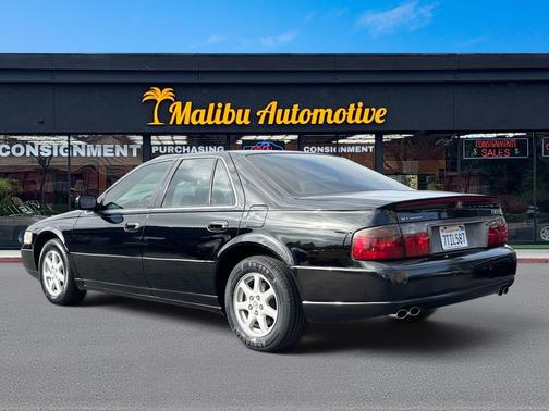 BLACK 2003 Cadillac Seville Base