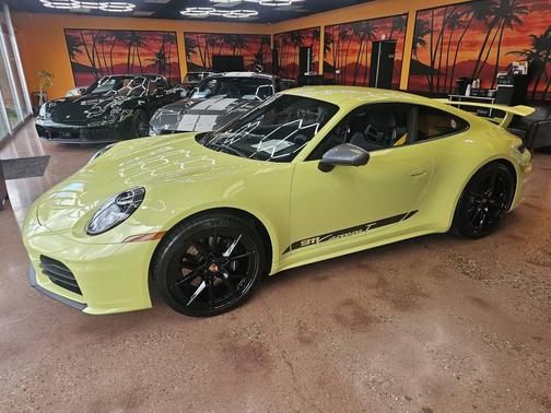 Cartagena Yellow Metallic 2025 Porsche 911 Carrera T