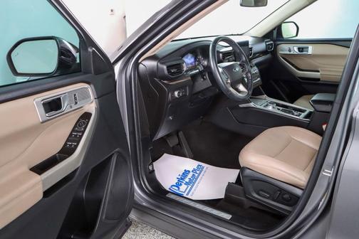 Gray 2022 Ford Explorer Limited