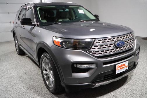 Gray 2022 Ford Explorer Limited