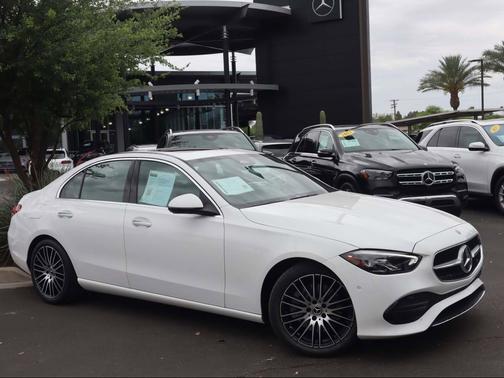 Polar White 2022 Mercedes-Benz C-Class C 300