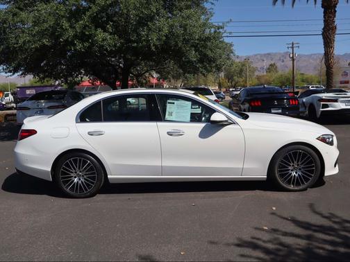 Polar White 2024 Mercedes-Benz C-Class C 300