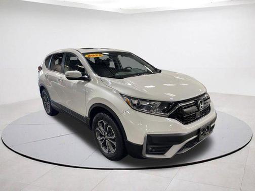 Platinum White Pearl 2022 Honda CR-V AWD EX