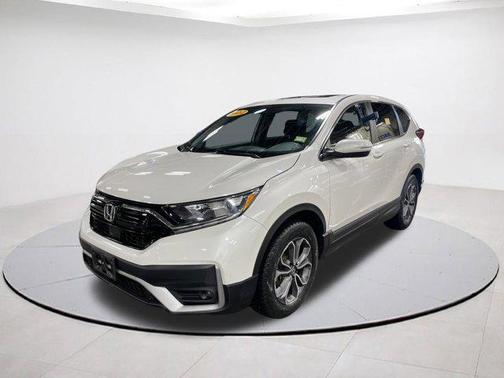 Platinum White Pearl 2022 Honda CR-V AWD EX