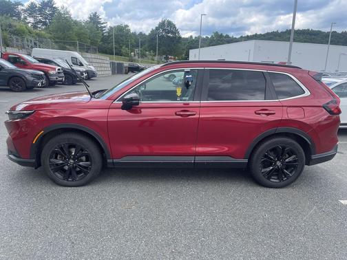 Radiant Red Metallic 2024 Honda CR-V Hybrid Sport Touring AWD