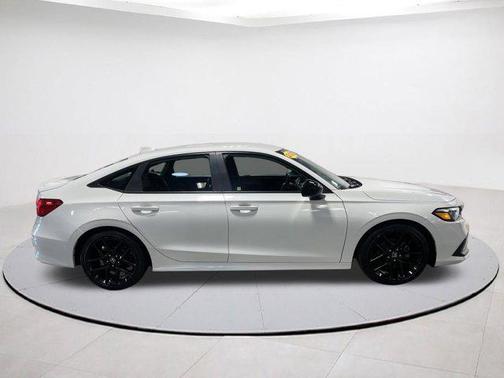 Platinum White Pearl 2023 Honda Civic Sport