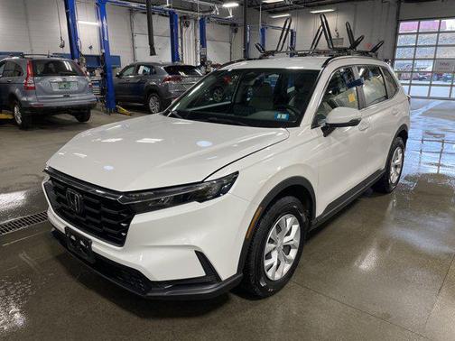 Platinum White Pearl 2024 Honda CR-V LX AWD