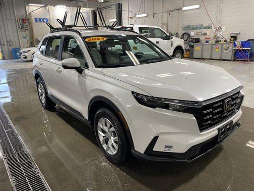 Platinum White Pearl 2024 Honda CR-V LX AWD