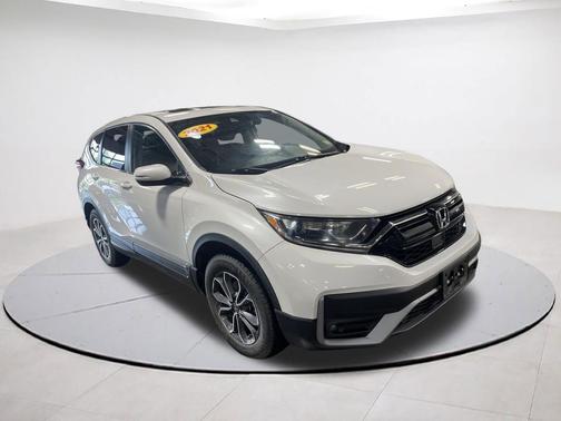 Platinum White Pearl 2021 Honda CR-V AWD EX-L