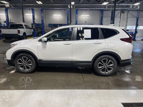 Platinum White Pearl 2021 Honda CR-V AWD EX-L