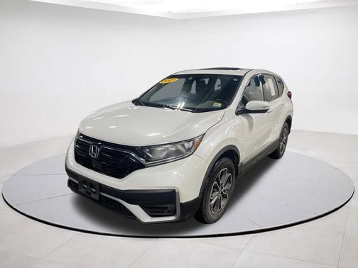 Platinum White Pearl 2021 Honda CR-V AWD EX-L