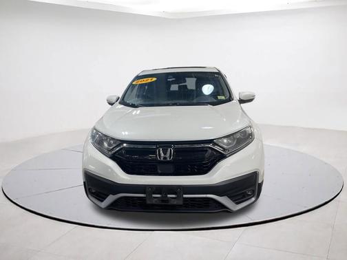 Platinum White Pearl 2021 Honda CR-V AWD EX-L
