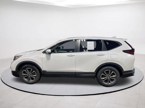 Platinum White Pearl 2021 Honda CR-V AWD EX-L