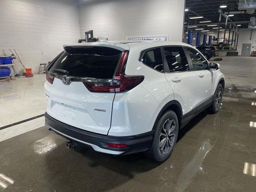 Platinum White Pearl 2021 Honda CR-V AWD EX-L