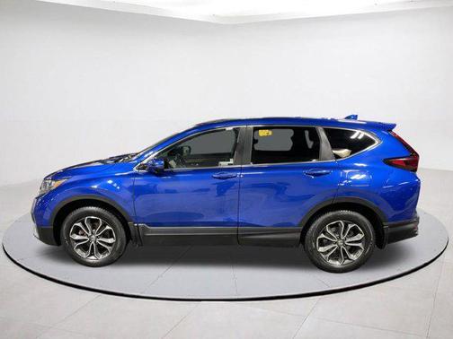 Blue 2021 Honda CR-V AWD EX-L