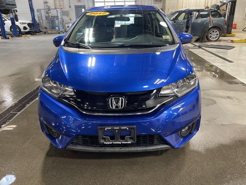 Aegean Blue Metallic 2017 Honda Fit EX-L
