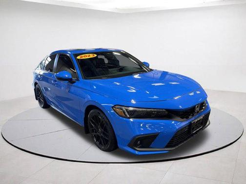 Boost Blue Pearl 2023 Honda Civic Sport Touring