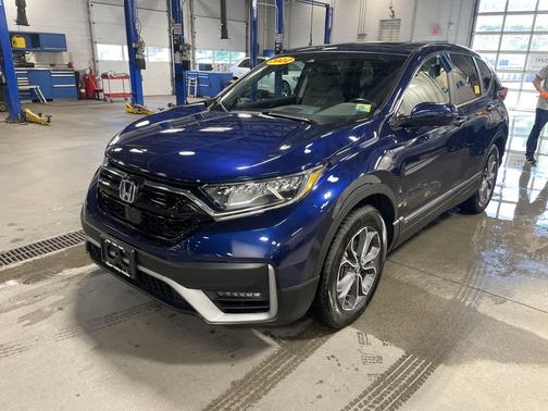 Obsidian Blue Pearl 2022 Honda CR-V Hybrid EX-L
