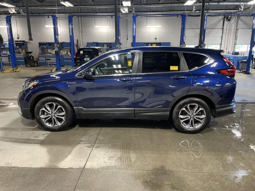 Obsidian Blue Pearl 2022 Honda CR-V Hybrid EX-L