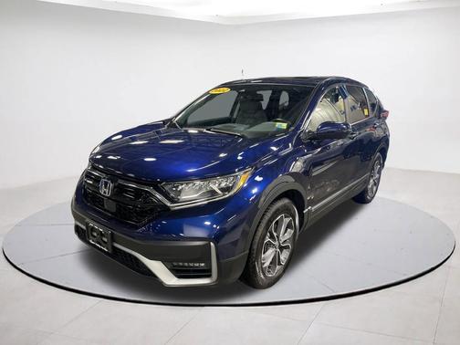 Obsidian Blue Pearl 2022 Honda CR-V Hybrid EX-L
