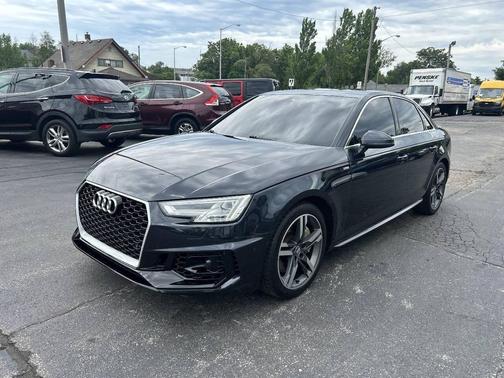 Moonlight Blue Metallic 2018 Audi A4 2.0T Premium Plus