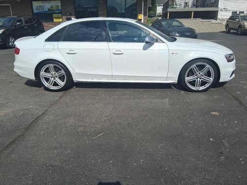 Ibis White 2013 Audi S4 3.0T quattro Premium Plus AWD 4dr Sedan 7A