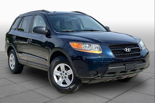 Deepwater Blue Mica 2009 Hyundai SANTA FE GLS