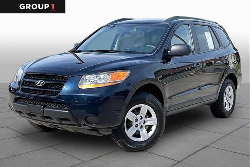 Deepwater Blue Mica 2009 Hyundai SANTA FE GLS