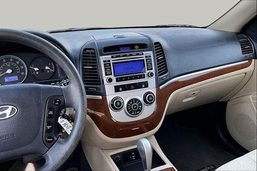 Deepwater Blue Mica 2009 Hyundai SANTA FE GLS