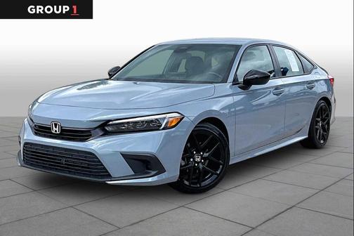 Sonic Gray Pearl 2024 Honda Civic Sport